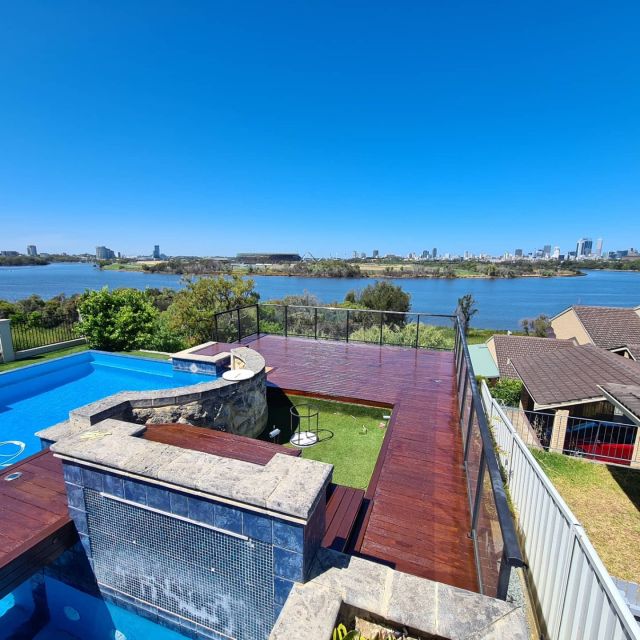 Timber stain and oil on beautiful house